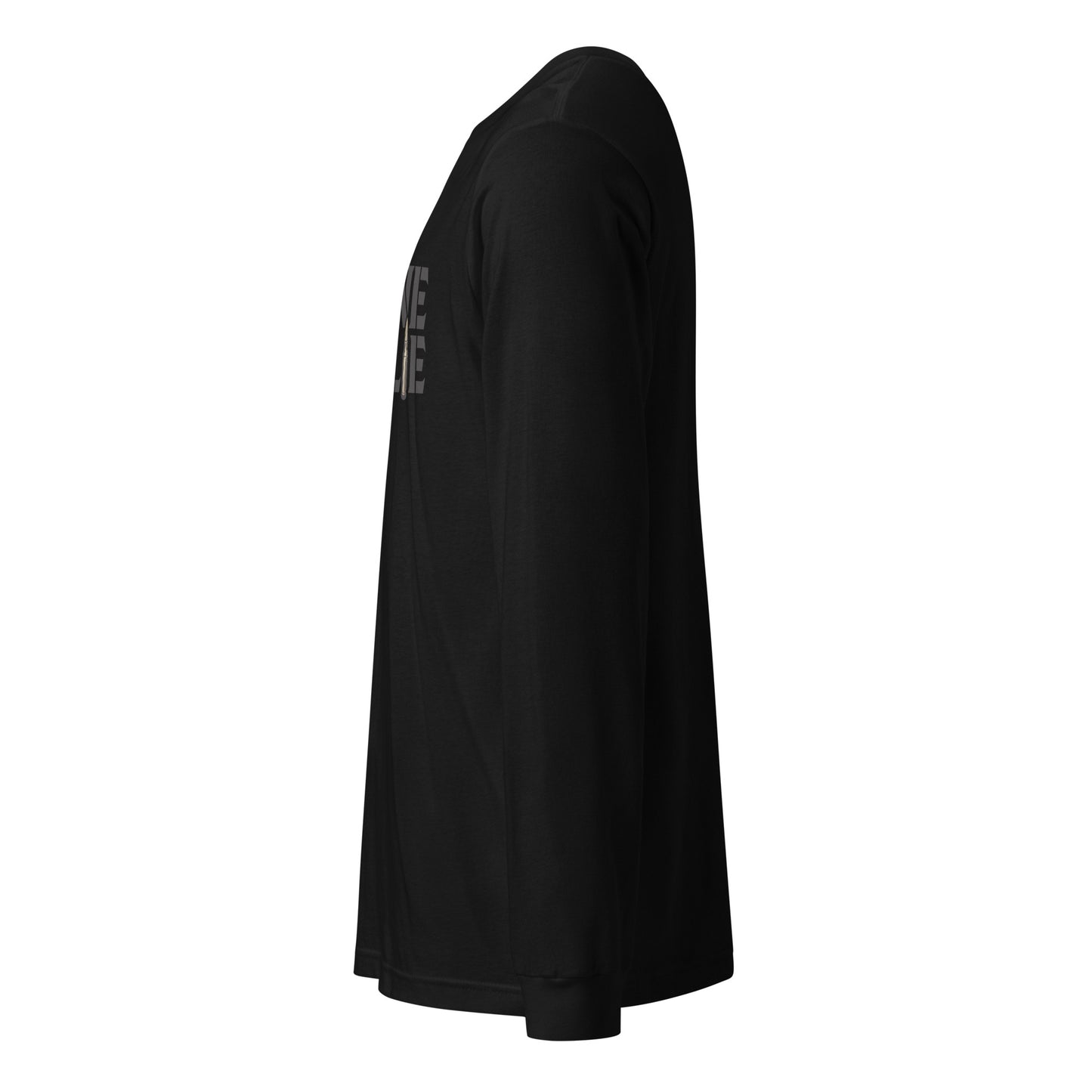 Black Six One Charlie Unisex Long Sleeve Tee SIde